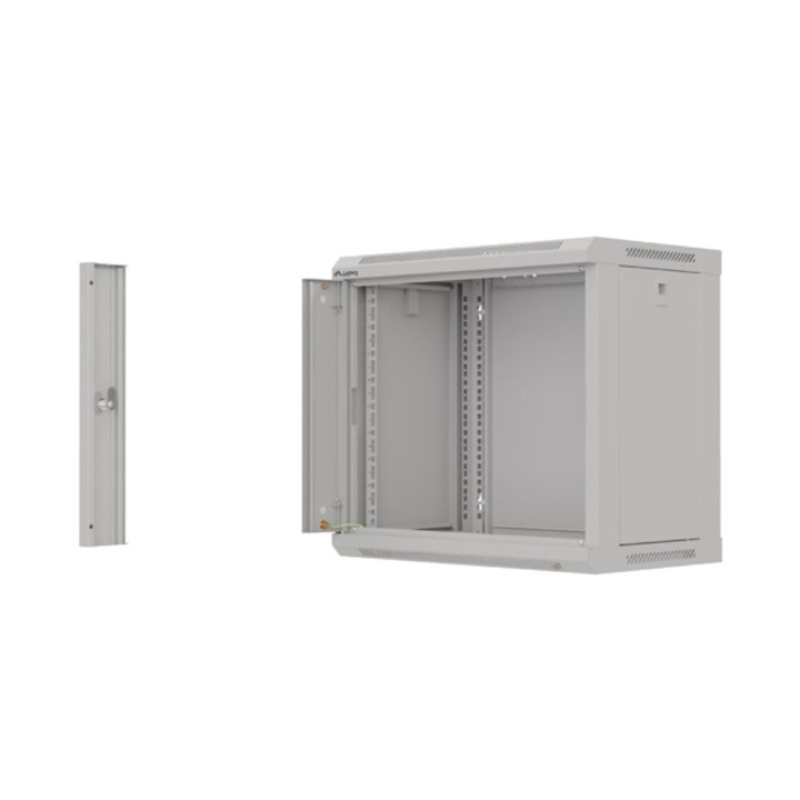 LANBERG Armoire rack murale avec porte vitrée 19" 9U