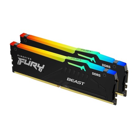 pamięć ram ddr5 do komputera stacjonarnego fury beast-rgb ddr5-6400 64gb 2x32gb cl32