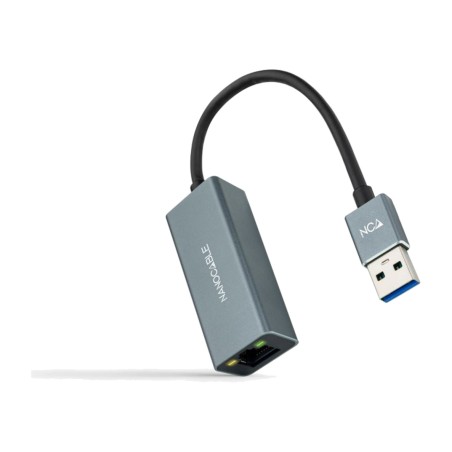 adaptador de xarxa usb 3.0 a ethernet gigabit rj45 rtl8153 15 cm
