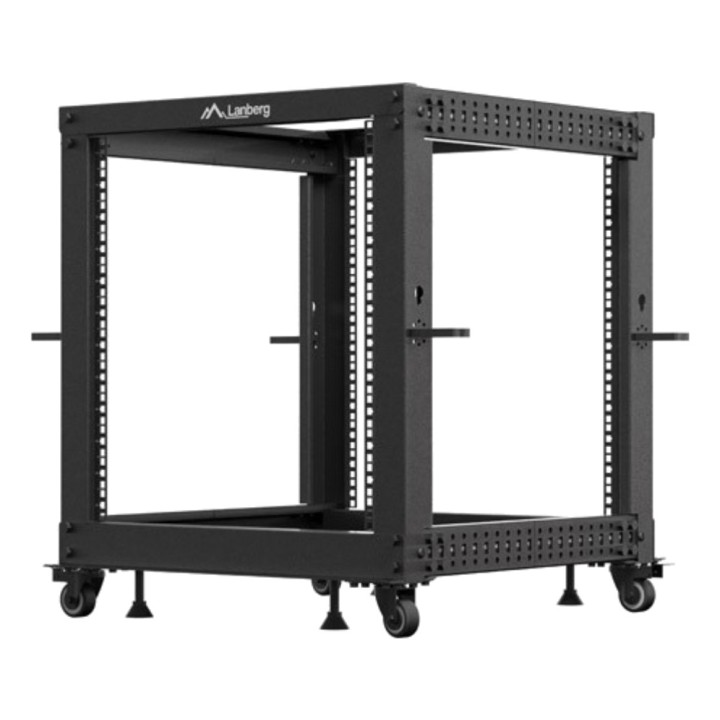 LANBERG Open floor-standing rack cabinet 19" 12U 600X600MM