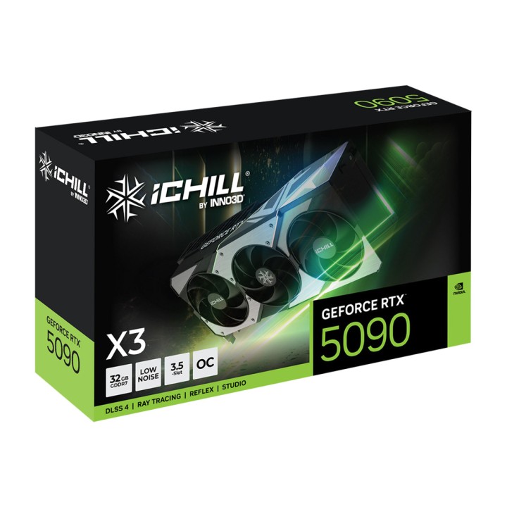 INNO3D Scheda grafica per PC GEFORCE-RTX 5090 ICHILL-X3 32GB