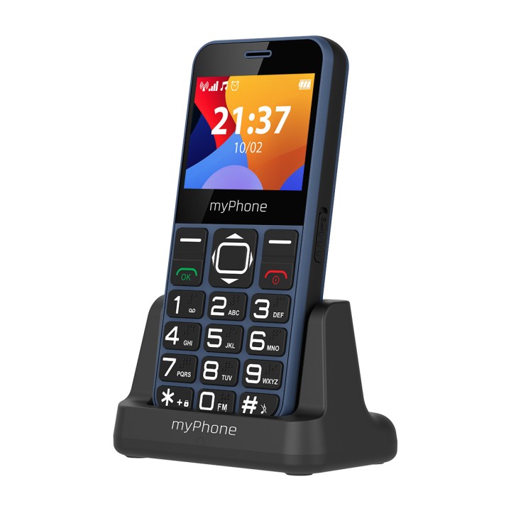 MYPHONE Einfaches Mobiltelefon mit großen Tasten und