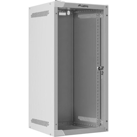 armoire rack murale avec porte vitrée 10" 12u 280x310mm wf10-2312-10s