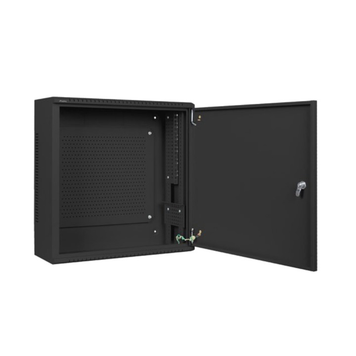 LANBERG Flacher Rackschrank zur Wandmontage 19" 6U+3U