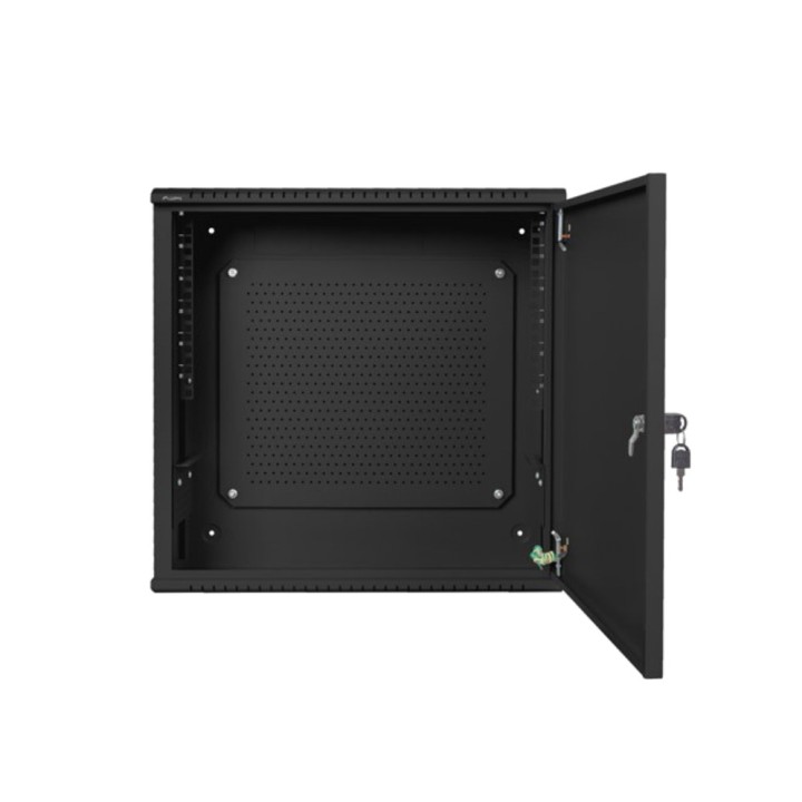 LANBERG Armario rack de bajo perfil para montaje en pared