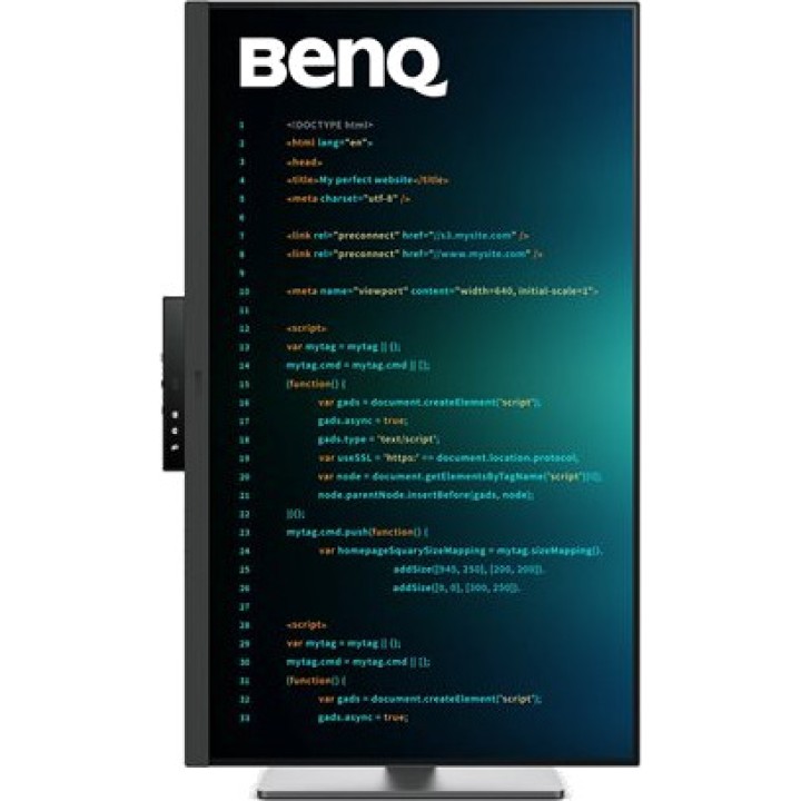 BENQ Moniteur HDR de 31,5 pouces pour la programmation avec