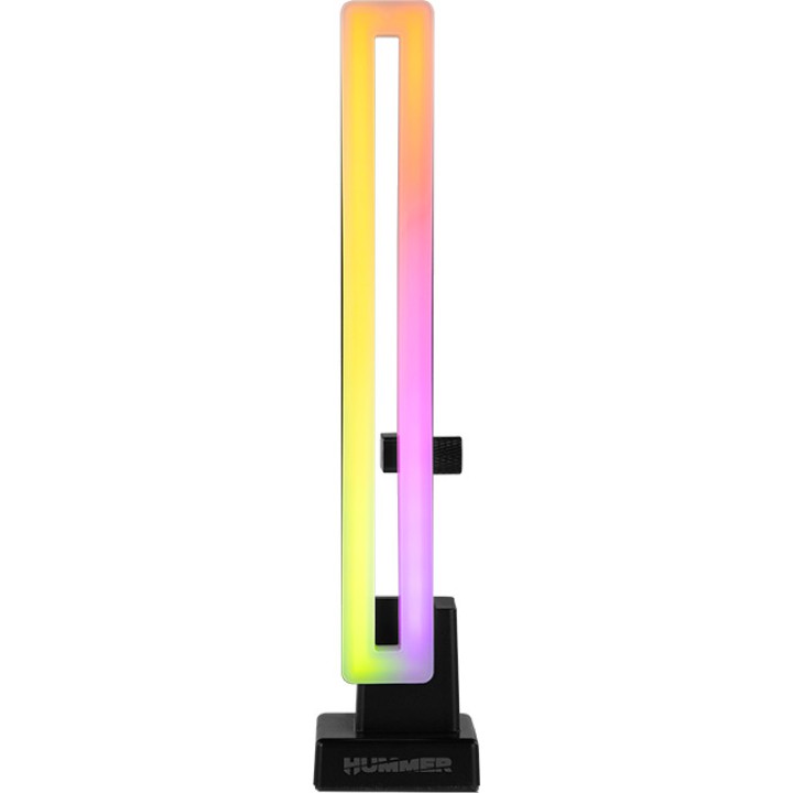 NOX Magnetic graphics card support with ARGB lighting