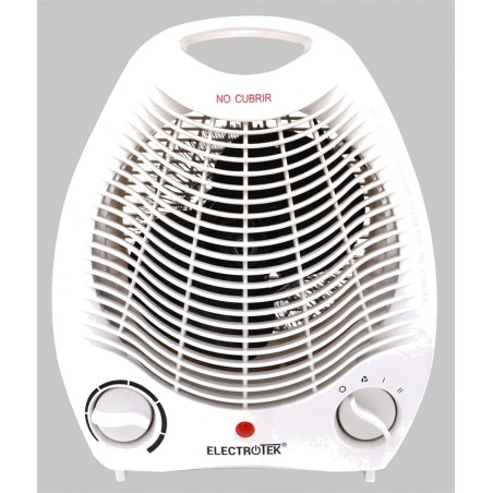 chauffage soufflant portable avec poignée et thermostat et-tv06 1000-2000w