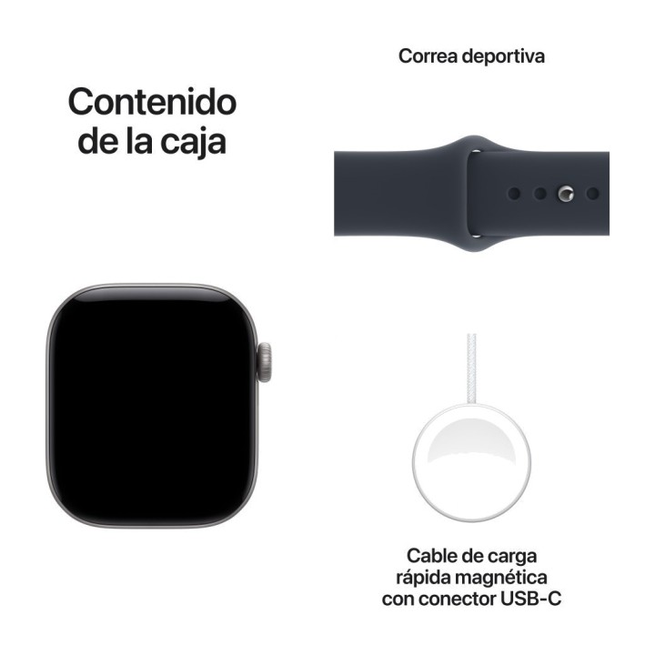 APPLE Smartwatch with aluminium case and GPS WATCH-SERIES-12