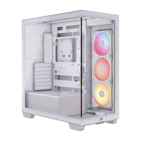 midi-tower-pc-gehäuse mit gehärtetem glas 3500x lx-r-rgb