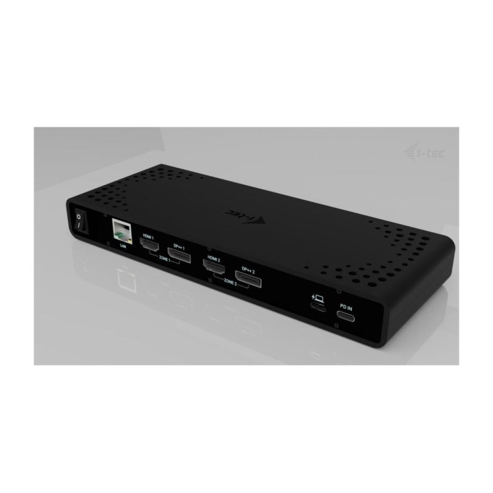 I-TEC Universal 12-in-1 docking station for 2 4K monitors