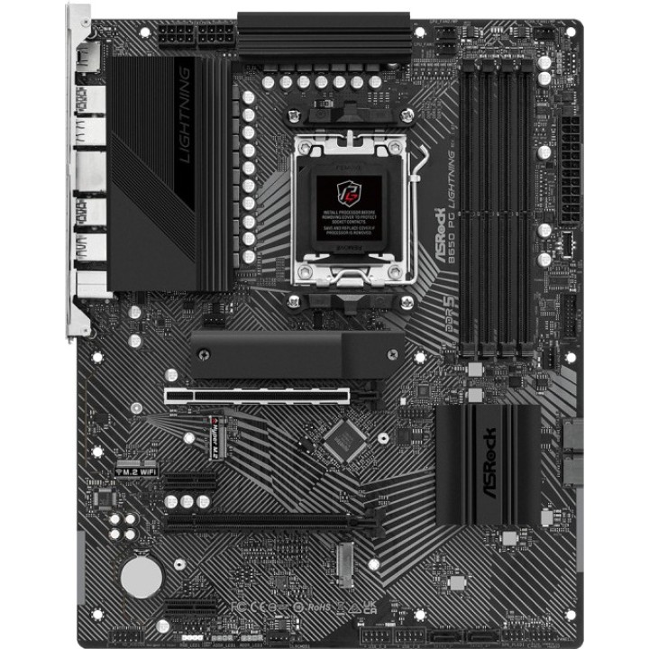 ASROCK ATX-Mainboard B650 PG-LIGHTNING AM5 DSP0000031415