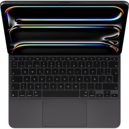 tastiera con custodia e trackpad per tablet, layout spagnolo magic-keyboard ipad pro 13" m4