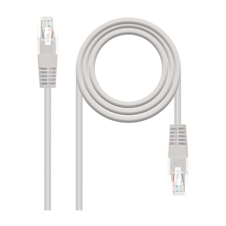 NANOCABLE Cordon réseau sans halogène avec connecteurs RJ45