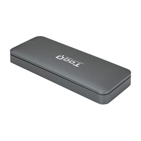 caja externa de aluminio para ssd m.2 sata tqe-2281g ngff 5gbps