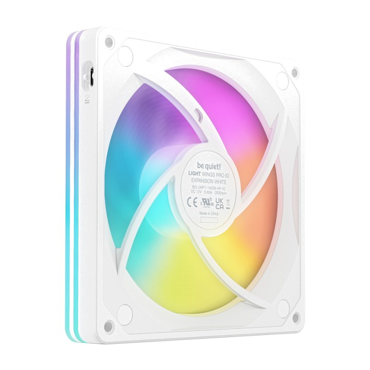 BE QUIET Ventilador ARGB adicional para caja de PC LIGHT