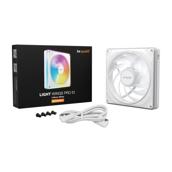 BE QUIET Ventola ARGB aggiuntiva per case PC LIGHT WINGS