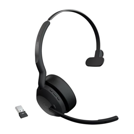 trådløs mono-hovedtelefon til kontor med mikrofon evolve2-55 ms usb-a-25599-899-999