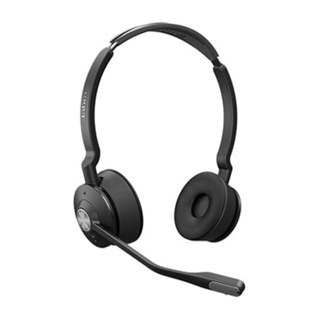 auriculares inalámbricos estéreo para oficina con micrófono y base dect engage-75 se 9659-583-111