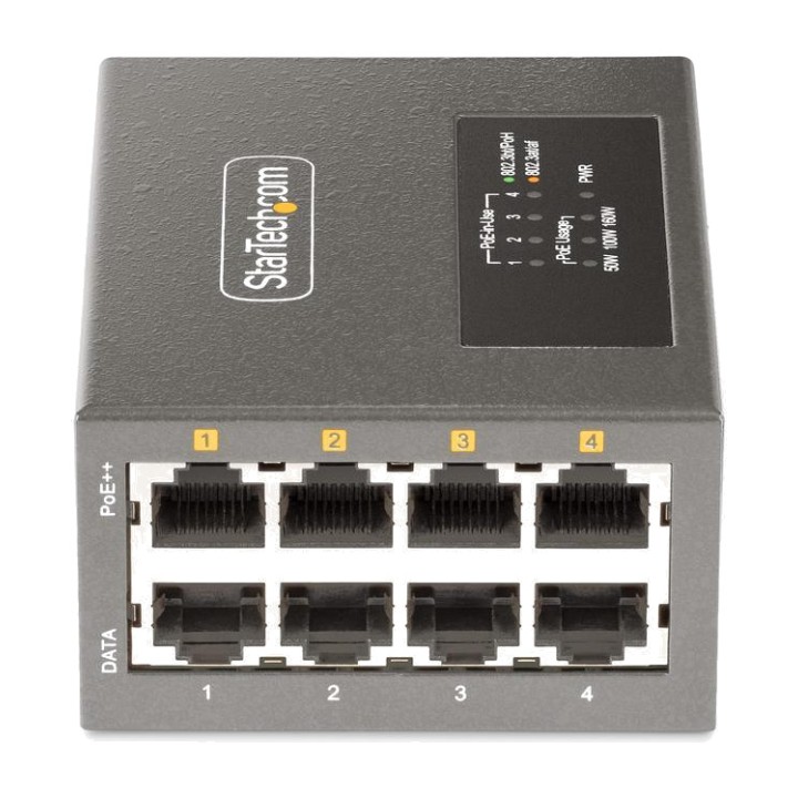 STARTECH.COM 4-port multigigabit Power over Ethernet