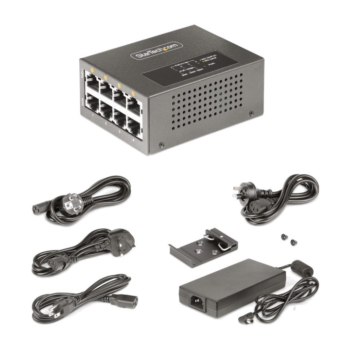 STARTECH.COM 4-port multigigabit Power over Ethernet