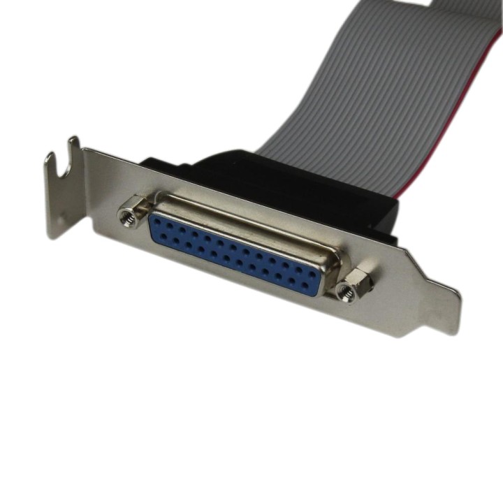 STARTECH.COM Soporte de puerto paralelo DB25 perfil bajo con