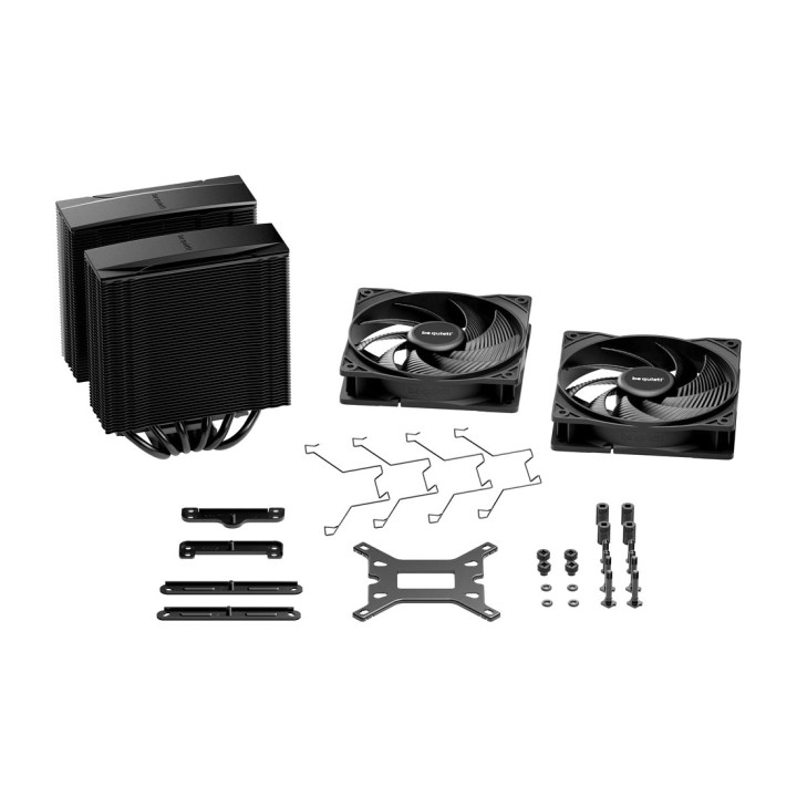 BE QUIET Luchtkoeler voor CPU PURE-ROCK PRO 3 2X120MM