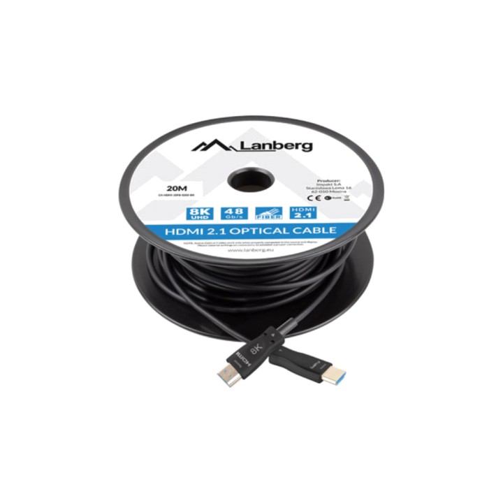 LANBERG Cavo HDMI ottico attivo in fibra ottica 2.1 AOC 8K