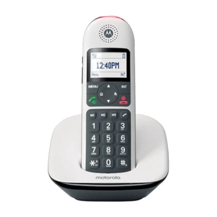 MOTOROLA Teléfono inalámbrico DECT con teclas grandes