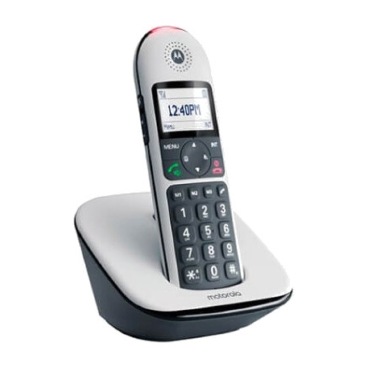 MOTOROLA Teléfono inalámbrico DECT con teclas grandes