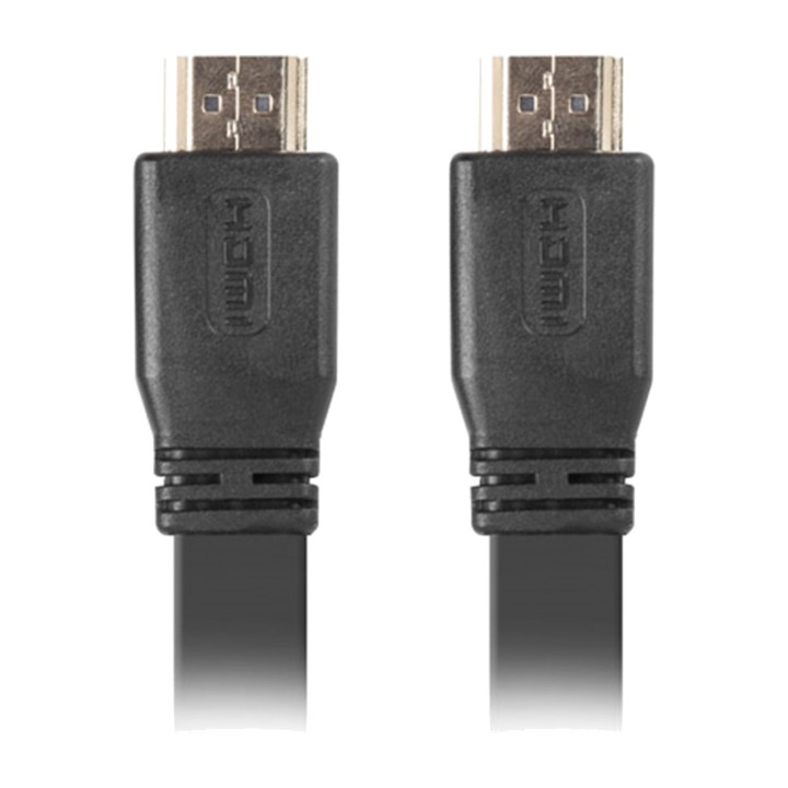 LANBERG High-speed flat HDMI cable with Ethernet 2.0 4K 500