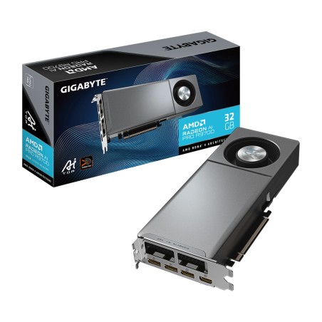 tarjeta gráfica profesional para inteligencia artificial radeon-pro r9700 ai-top 32gb gddr6