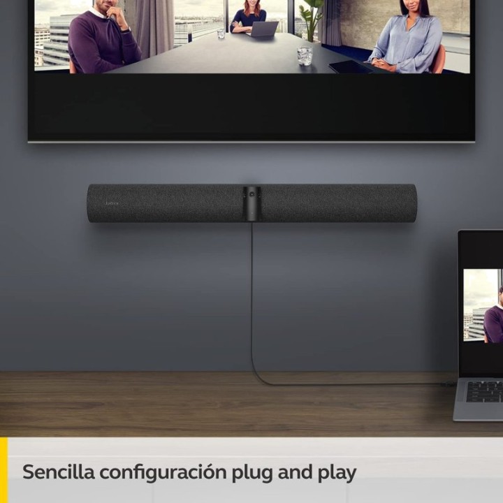 JABRA Video bar for meeting rooms with panoramic camera and