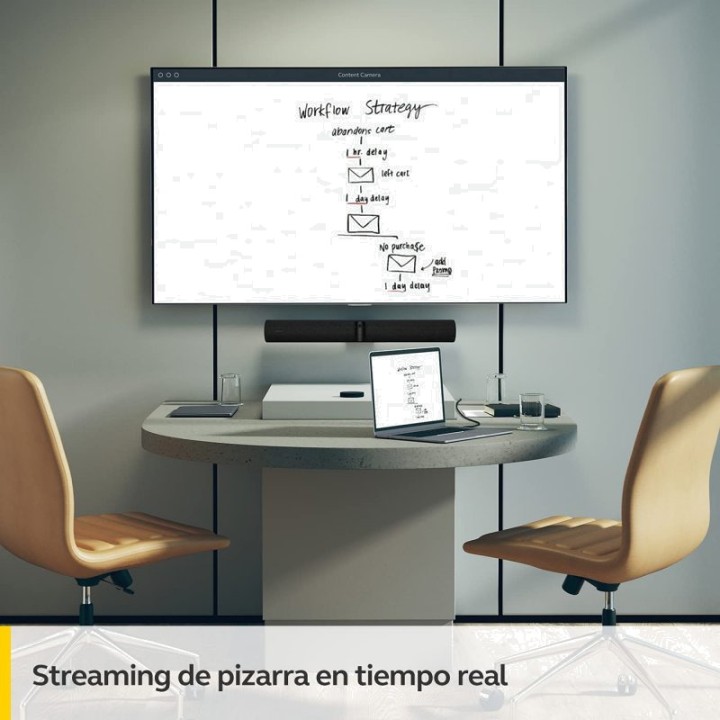 JABRA Videobarra para salas de reuniones con cámara