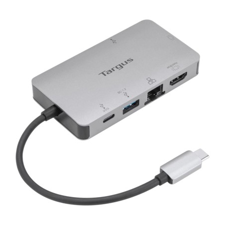 mini docking station usb-c da viaggio con hdmi, vga e rete gigabit dock419 4k pd-100w