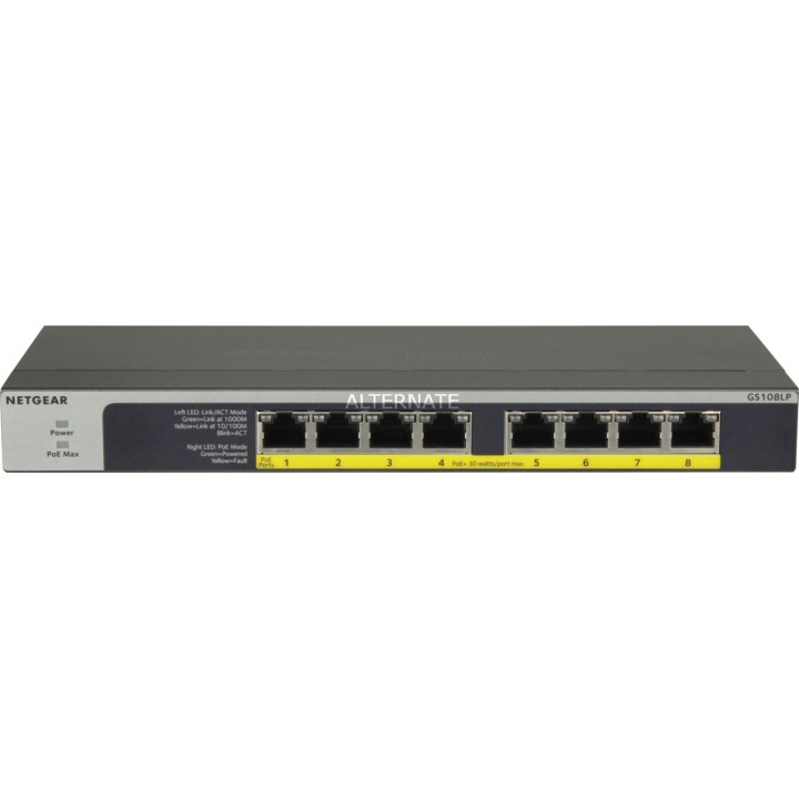 NETGEAR Switch di rete Gigabit non gestito a 8 porte con