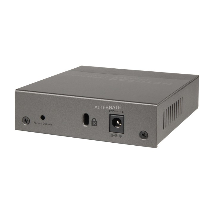 NETGEAR Switch Gigabit smart gestito a 5 porte GS105E PLUS