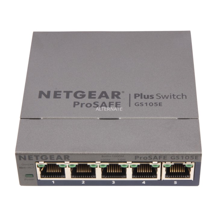 NETGEAR 5-port Gigabit smart managed switch GS105E PLUS