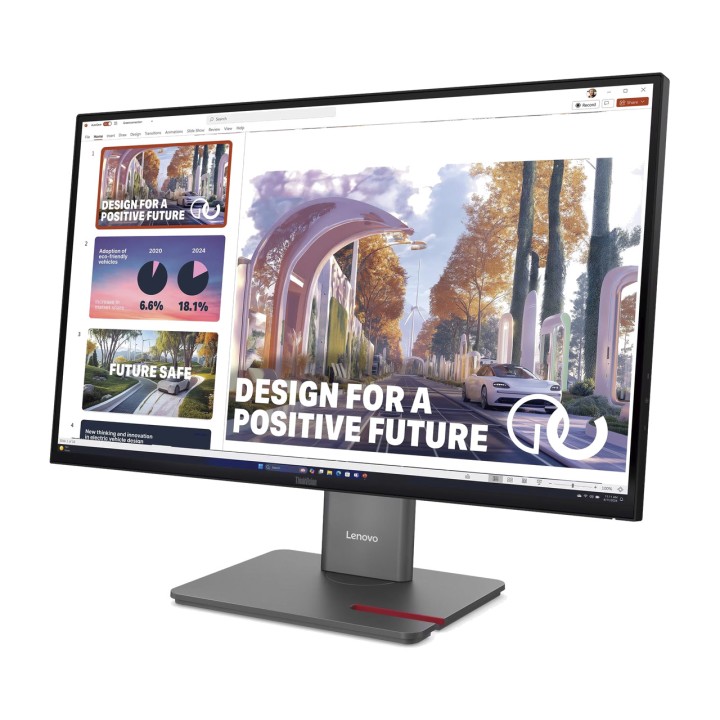 LENOVO Monitor professionale IPS da 27 pollici con ricarica