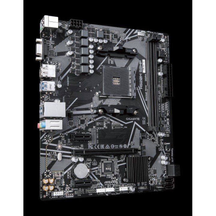 GIGABYTE Scheda madre micro ATX per AMD A520M S2HP AM4
