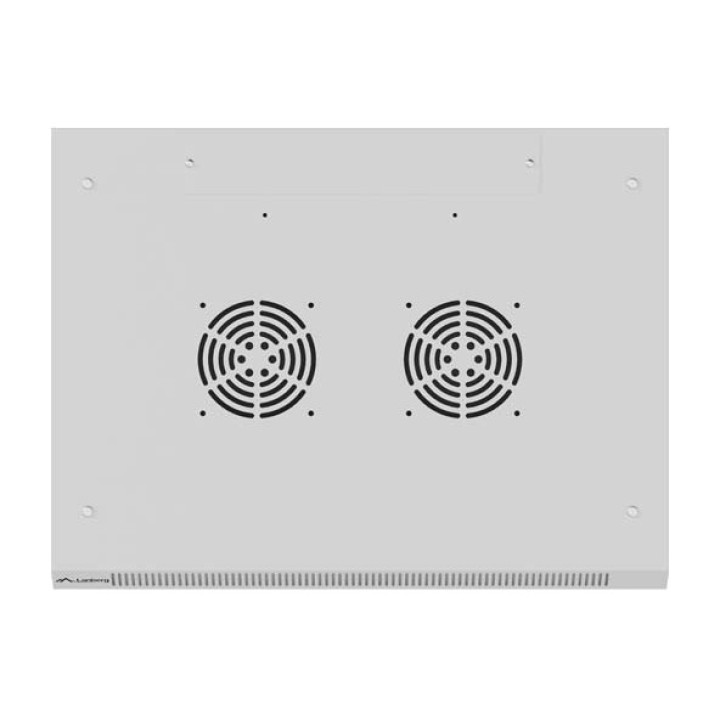 LANBERG Rack-kaappi metallioven kanssa seinäasennukseen 19"