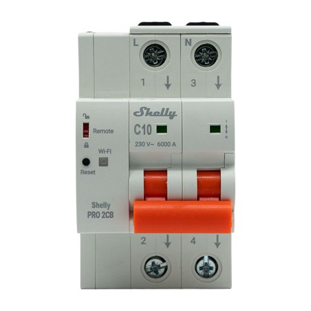 intelligenter 2-poliger leitungsschutzschalter pro 2cb c25