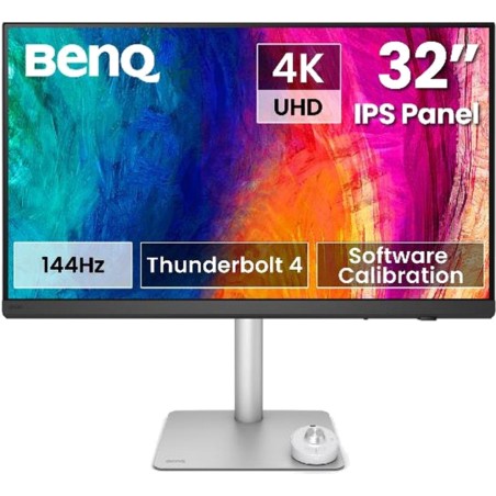 moniteur professionnel de conception de 31,5 pouces avec hdr designvue-pd3226g 4k-uhd ips-144hz
