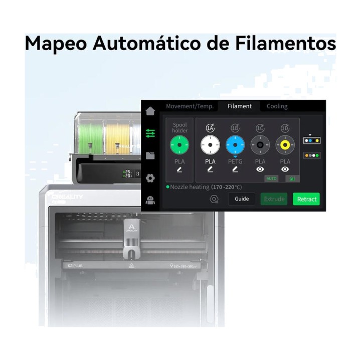 CREALITY Système d'alimentation multicolore de filament