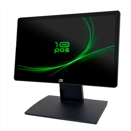 monitor touchscreen capacitivo piatto per pos con vga, hdmi e usb 15,6" 1920x1080 vesa-75x100