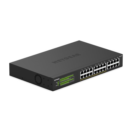 unmanaged gigabit-netzwerk-switch mit 24 ports und poe für rackmontage gs324p 190w