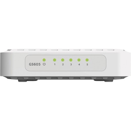 switch de red no gestionable de 5 puertos gigabit gs605