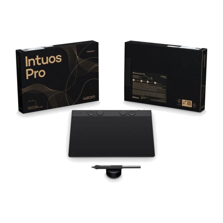 WACOM Wireless graphics tablet with pen INTUOS-PRO MEDIUM