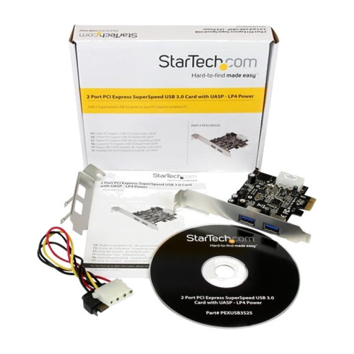 STARTECH.COM PCI Express card with 2 USB-A ports 3.0 5GBPS