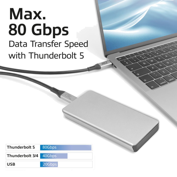 ACT CONNECTIVITY USB-IF-certified USB-C cable compatible